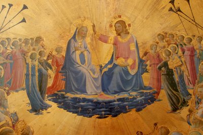 Italsky: Korunovace Panny Marie Korunovace Panny Marie od Fra Angelico