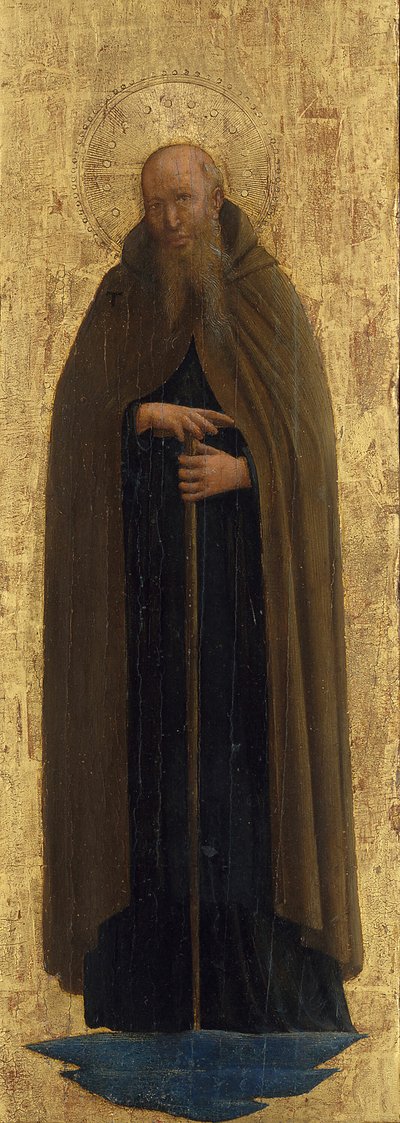 Svatý Antonín opat, 144041. od Fra Angelico