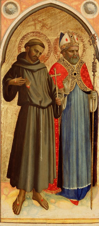 Svatý František a biskup od Fra Angelico