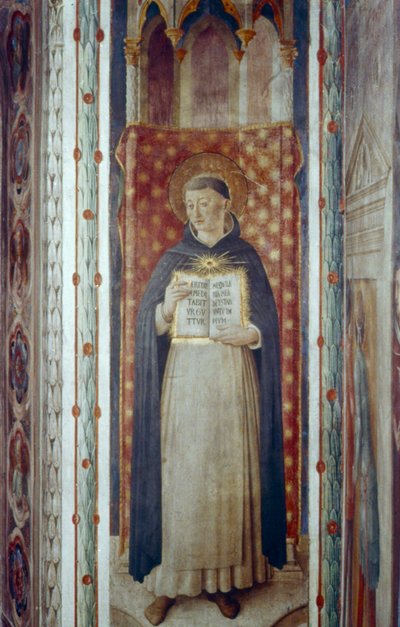 Svatý Tomáš Akvinský, polovina 15. století od Fra Angelico