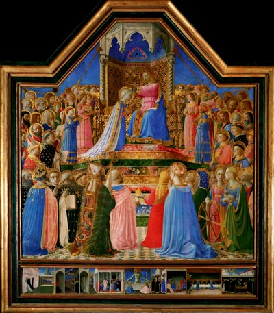 Korunovace Panny Marie od Fra Angelico