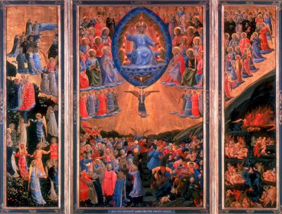 Poslední soud, c1420-1455 od Fra Angelico