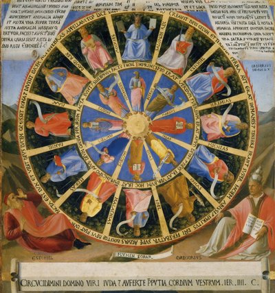 Ezechielovo vidění od Fra Angelico