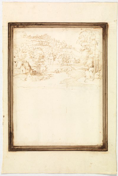 Severní vesnice od Fra Bartolomeo