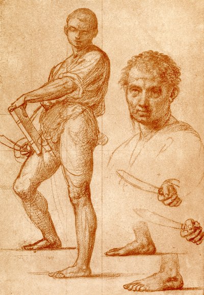 Studie na svatého Bartoloměje od Fra Bartolomeo