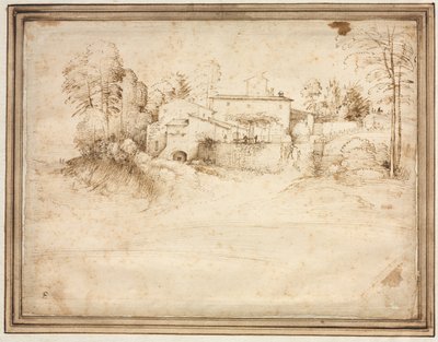 Statek na svahu kopce, c. 1508. od Fra Bartolommeo