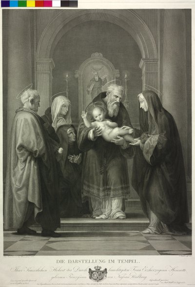 Představení Krista v chrámu od Fra Bartolommeo