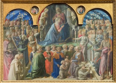 Korunovace Panny Marie od Fra Filippo Lippi