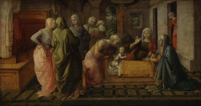 Včelí zázrak svatého Ambrože od Fra Filippo Lippi