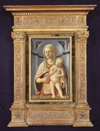Madona s dítětem, asi 1435 (tempera na desce) od Fra Filippo Lippi