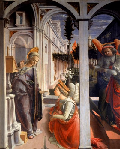 Zvěstování od Fra Filippo Lippi