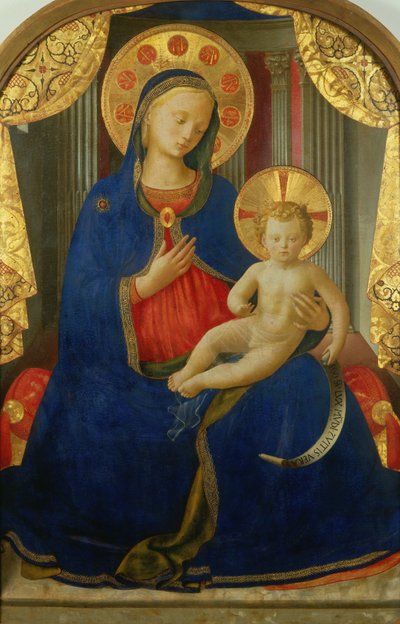 Madonna pokory Madonna pokora, cca 1435-1440. od Fra Giovanni Angelico da Fiesole