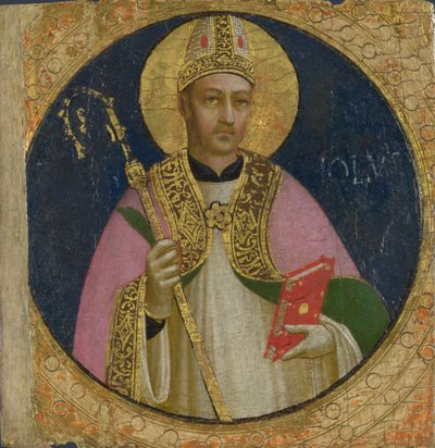 Panel svatého Romula z Fiesole San Domenico Altarpiece, c. 1423-1424 od Fra Giovanni Angelico da Fiesole