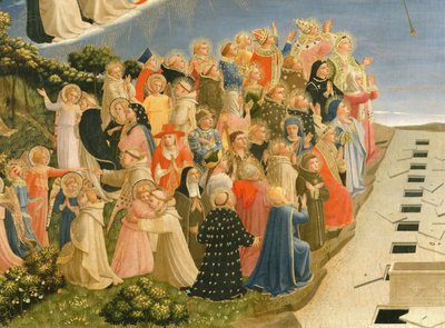 Detail posledního soudu, cca 1432. od Fra Giovanni Angelico da Fiesole