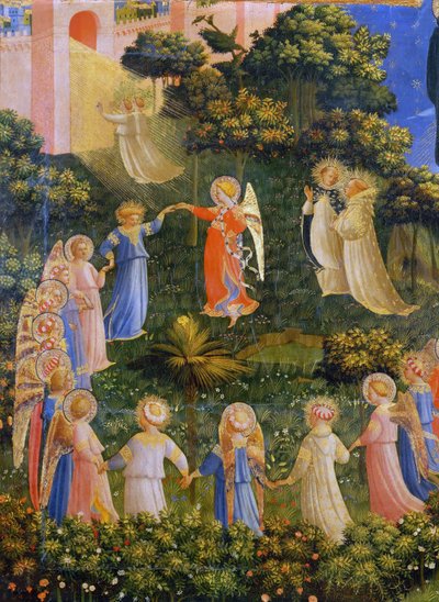 Detail posledního soudu, cca 1432. od Fra Giovanni Angelico da Fiesole