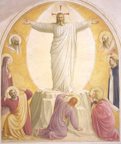 Proměnění Ježíše od Fra Giovanni Angelico da Fiesole