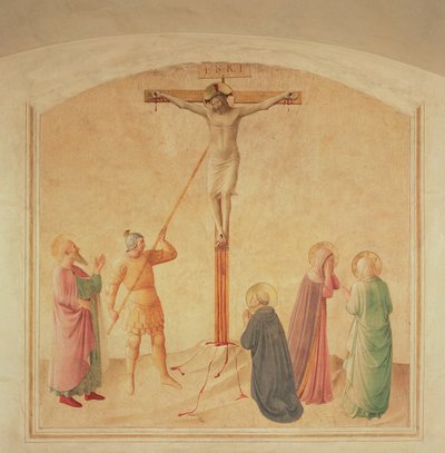 Ukřižování, držitel kopí, c.1438-45 od Fra Angelico