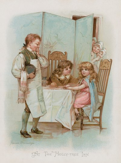 V Holly-Tree Inn (chromolitho) od Frances Brundage