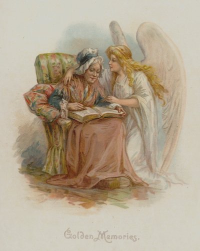 Zlaté vzpomínky (chromolitho) od Frances Brundage