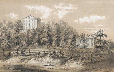Richmondský seminář, Staten Island, NY, 1847-48. od Frances Flora Bond Palmer