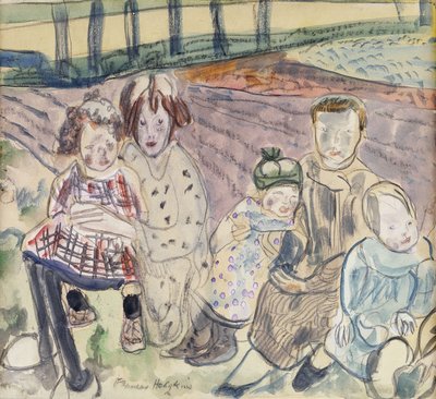 Rolnická rodina od Frances Hodgkins
