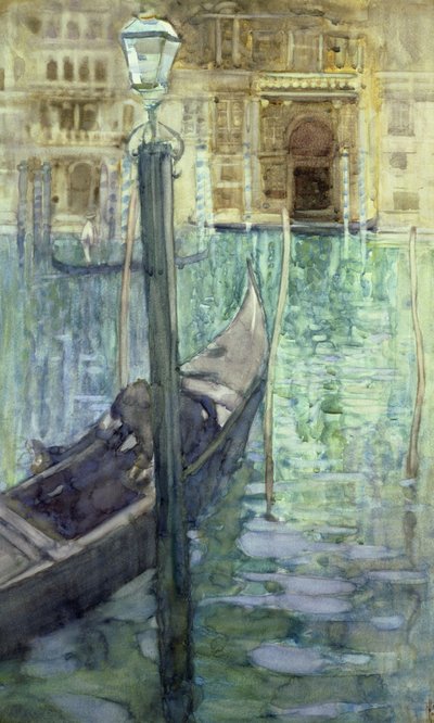 Benátky (akvarel na papíře) od Frances Hodgkins