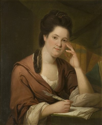 Portrét Hany Moreové (nar. 1745), asi 1780 (olej na plátně) od Frances Reynolds