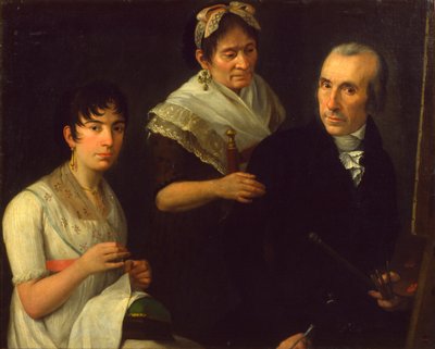 Malířova rodina od Francesc Lacoma i Sans
