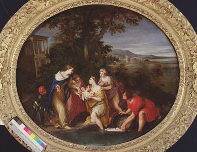 Mojžíš zachráněn před utonutím od Francesco Albani