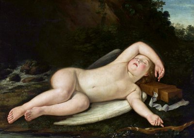 Spící Eros od Francesco Albani