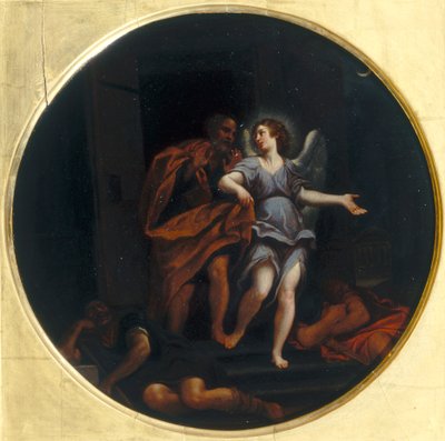 Svatý Petr propuštěn z vězení od Francesco Albani