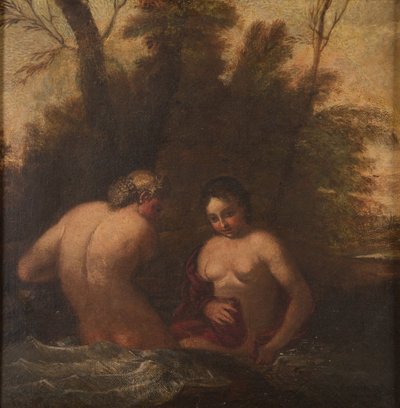 Dvě koupající se nymfy od Francesco Albani