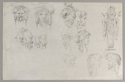 Studie vedoucích, ca. 1744. od Francesco Algarotti