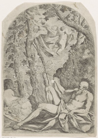 Svatý Jeroným od Francesco Amato