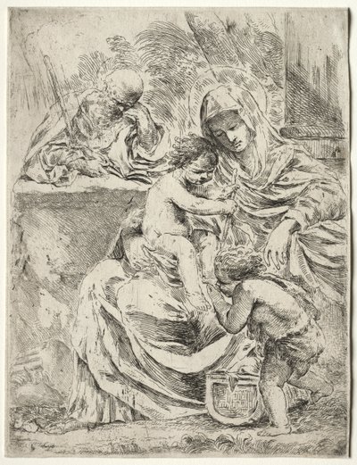 Svatá rodina od Francesco Amato