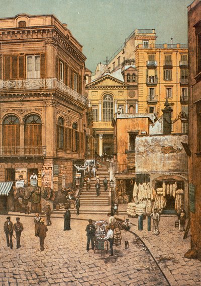 Gradelle ze San Giuseppe v Neapoli od Francesco Aversano