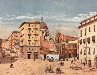 Náměstí San Francesco v Porta Capuana v Neapoli od Francesco Aversano