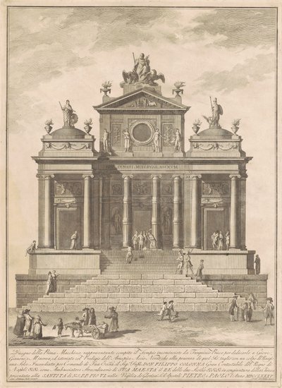Prima Macchina pro Čínu z roku 1785. od Francesco Barbazza