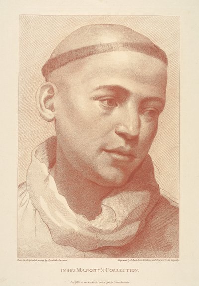 Mnichova hlava od Francesco Bartolozzi