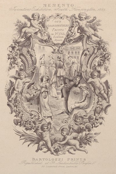 Reklama na Memento, Výstava vynálezů, South Kensington, 1885, ca. 1885. od Francesco Bartolozzi