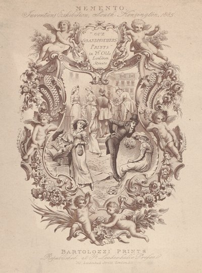 Reklama na Memento, Výstava vynálezů, South Kensington, 1885, ca. 1885. od Francesco Bartolozzi