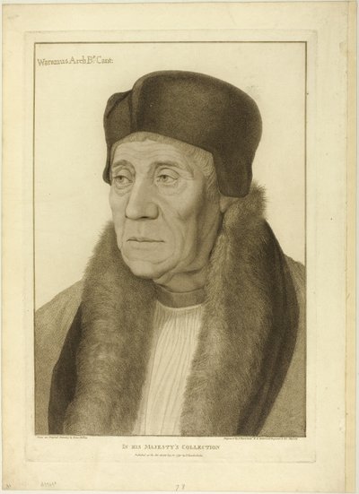 arcibiskup Warham od Francesco Bartolozzi
