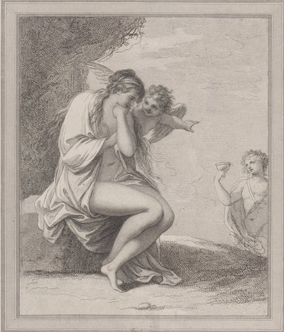 Ariadna, Cupid a Bacchus, 1788. od Francesco Bartolozzi