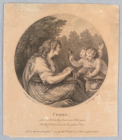 Ceres od Francesco Bartolozzi