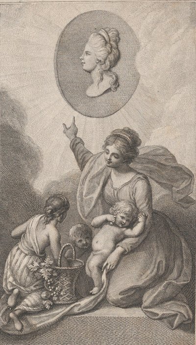 Charita, od Dětského přítele, 1788. od Francesco Bartolozzi