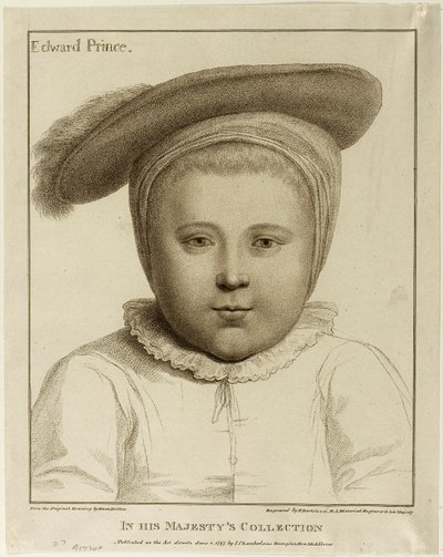 Edward, princ z Walesu od Francesco Bartolozzi