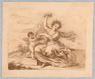 Flora s Amorem od Francesco Bartolozzi
