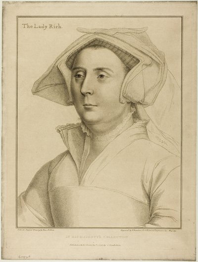 Paní Richová od Francesco Bartolozzi