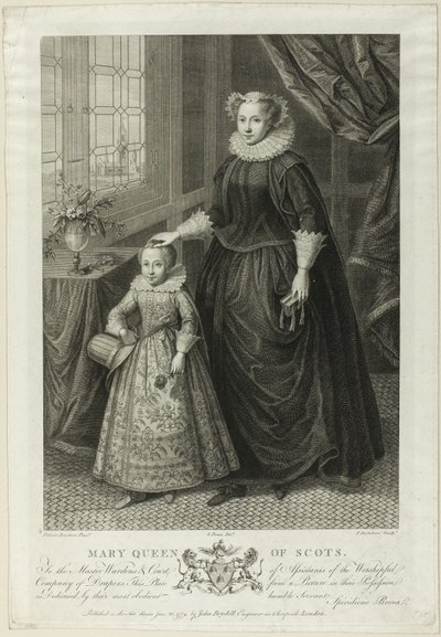 Mary Queen of Scots od Francesco Bartolozzi