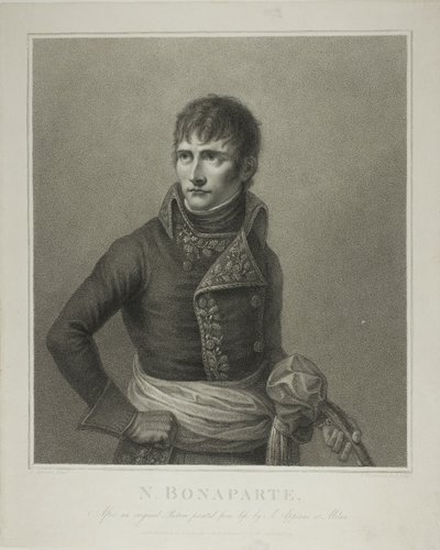 Napoleon Bonaparte, první právník od Francesco Bartolozzi
